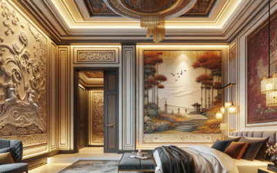 Bold Wallpaper Accent Walls For Bedrooms