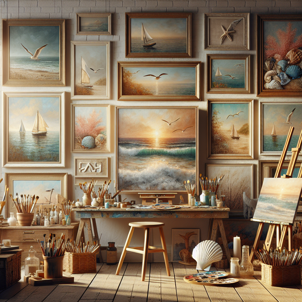 Bringing the Beach Home: Stunning Wall Art Ideas for Coastal and Hamptons-Style Elegance