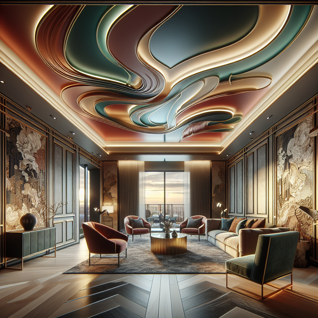 Ceiling Accents With Cove Lighting