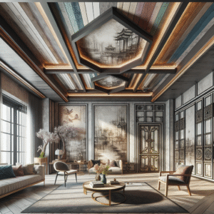 Ceiling Accents With Wood Beams