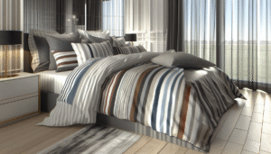 Choosing Striped Bedding For A Modern Look