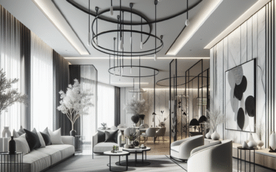 Contemporary Decor With Monochrome Themes