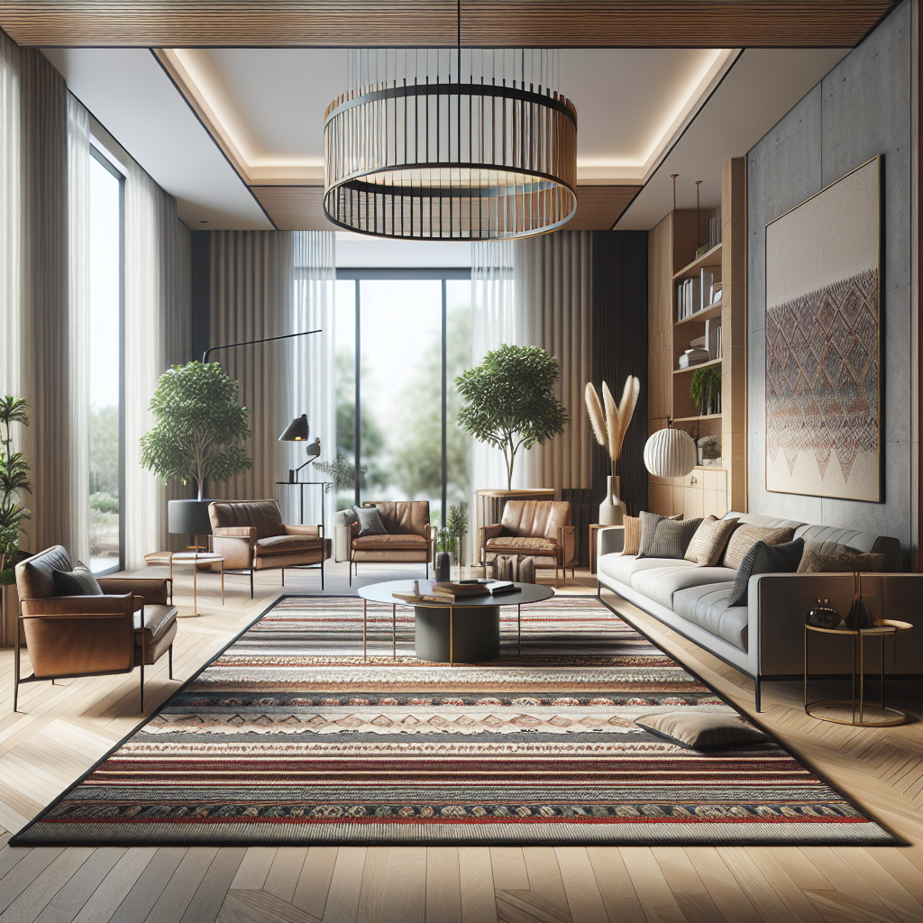 Crafting Harmony: The Art of Centered Rug Arrangements for Perfect Symmetry in Your Space
