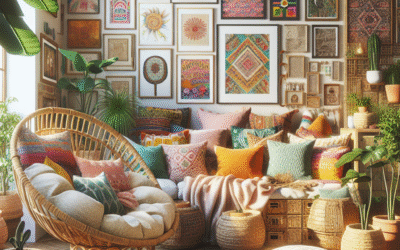 Creating A Cozy Boho Reading Nook