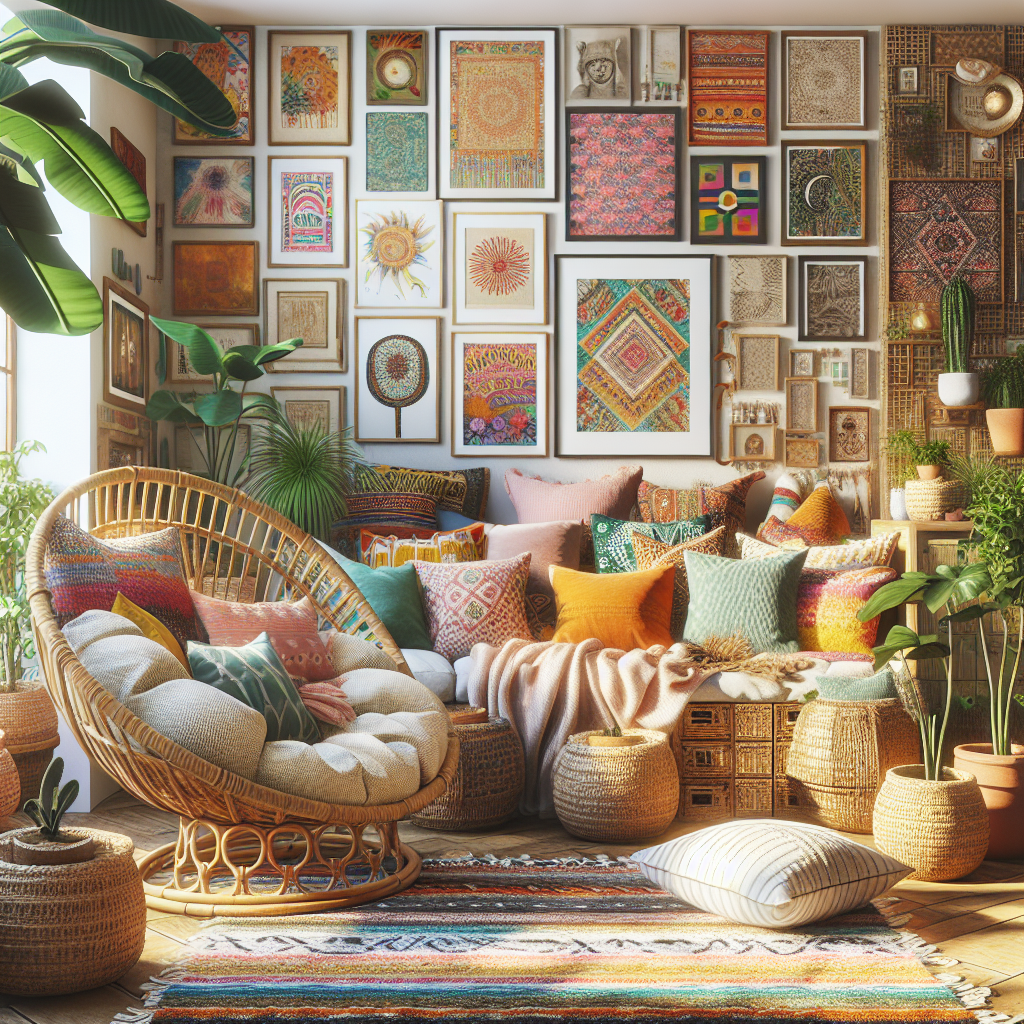 Creating A Cozy Boho Reading Nook