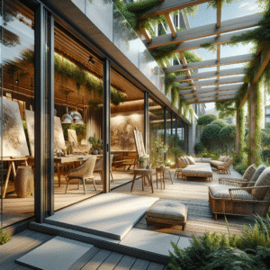 Creating Outdoor Art Studios With Natural Light Optimization