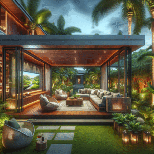 Creating Outdoor Home Theater Systems With Weatherproof Technology