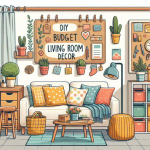 DIY Budget Friendly Living Room Decor