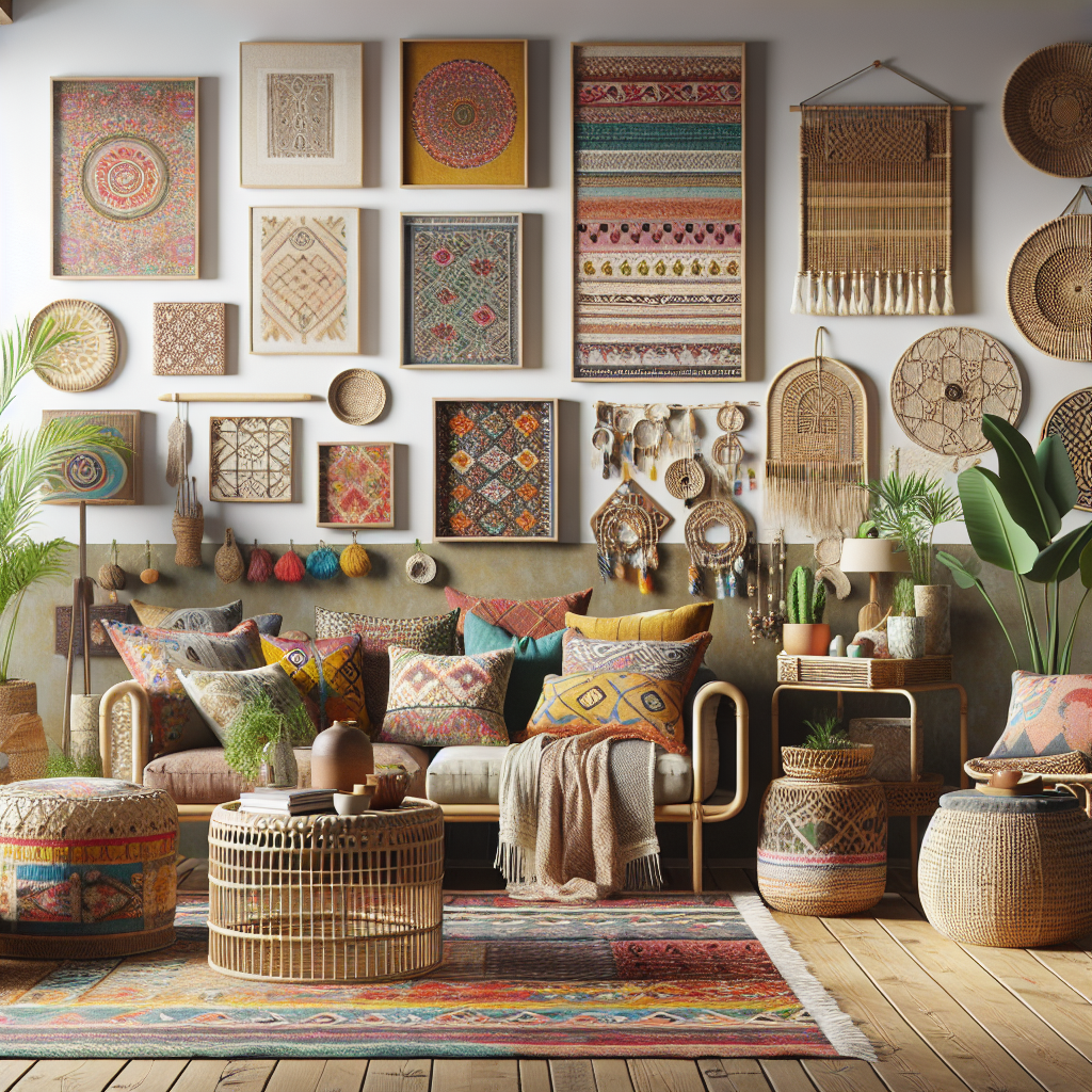 Earthy Tones In Bohemian Styling
