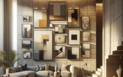 Elevate Your Space: How to Use Stairwell Art to Create Dramatic Focal Points