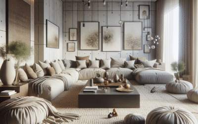 Elevate Your Space: Innovative Floating Furniture Arrangements for Expansive Living Rooms