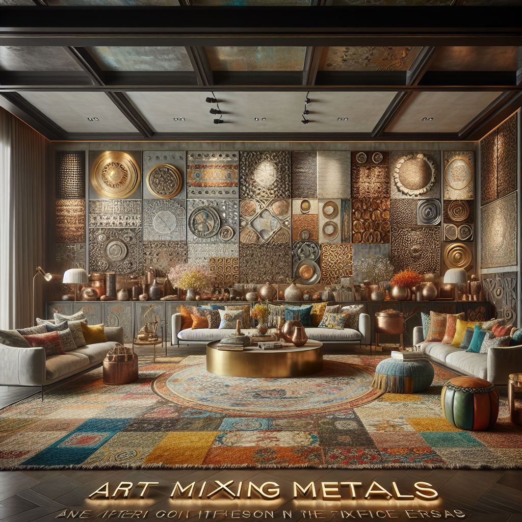 Elevate Your Space: Mastering the Art of Mixing Metals in Home Decor for a Luxurious Aesthetic