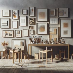 Elevating Minimalist Living: Mastering the Art of Curating Modern Art for a Sleek Aesthetic