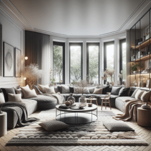 Enhancing Elegance: Creative Ideas for Designing Living Rooms with Bay Windows