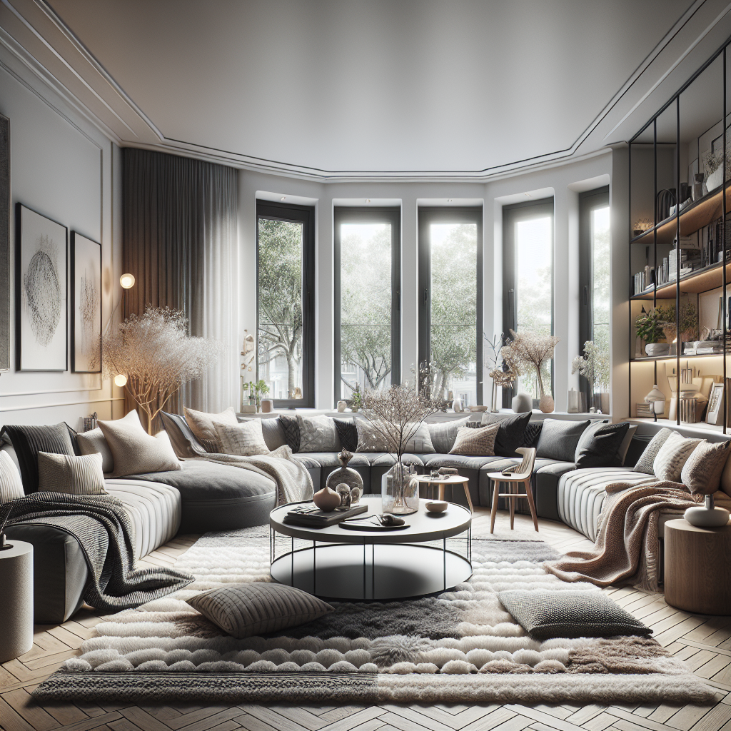 Enhancing Elegance: Creative Ideas for Designing Living Rooms with Bay Windows