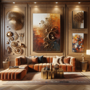 Fusion of Form: How to Blend Sculptural Wall Art with Paintings for a Stunning Home Aesthetic