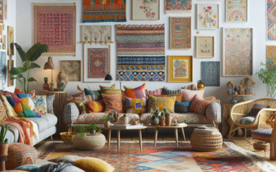 Global Textiles In Bohemian Interiors