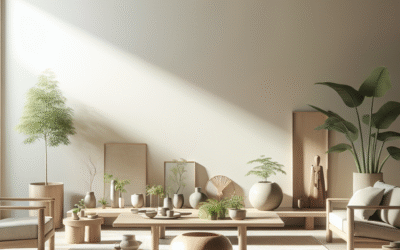Japandi Minimalist Décor With Indoor Plants