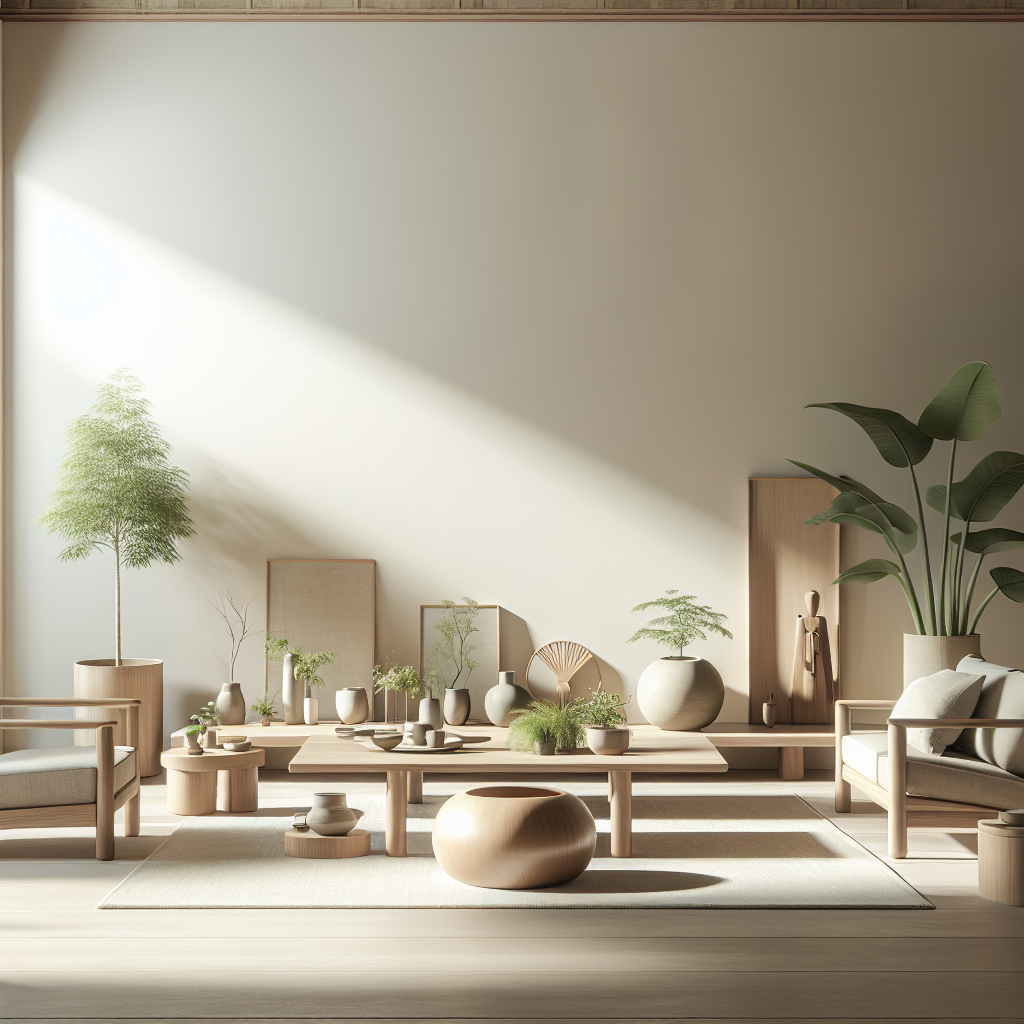 Japandi Minimalist Décor With Indoor Plants