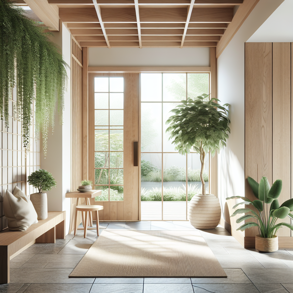 Japandi Minimalist Entryway Styling Tips