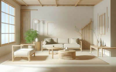 Japandi Minimalist Style With Bamboo Accents