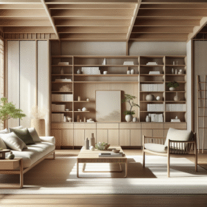 Japandi Style Minimalist Shelf Styling Tips