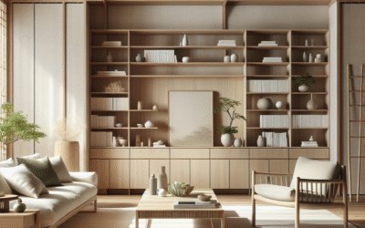 Japandi Style Minimalist Shelf Styling Tips