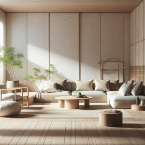 Japandi Style Minimalist Textures And Fabrics