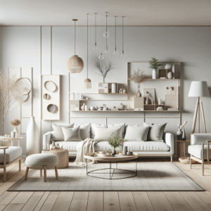 Minimalist Japandi Style Living Room Ideas