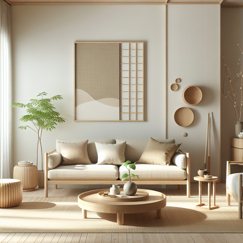 Minimalist Japandi Style With Wooden Accents
