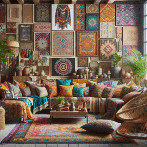 Mixing Modern And Bohemian Elements
