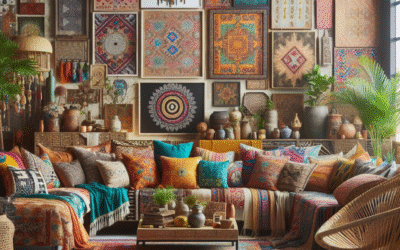 Mixing Modern And Bohemian Elements