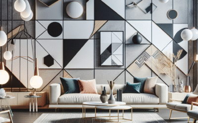 Modern Furniture With Geometric Shapes