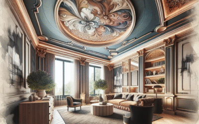 Painted Ceilings For Dramatic Effect