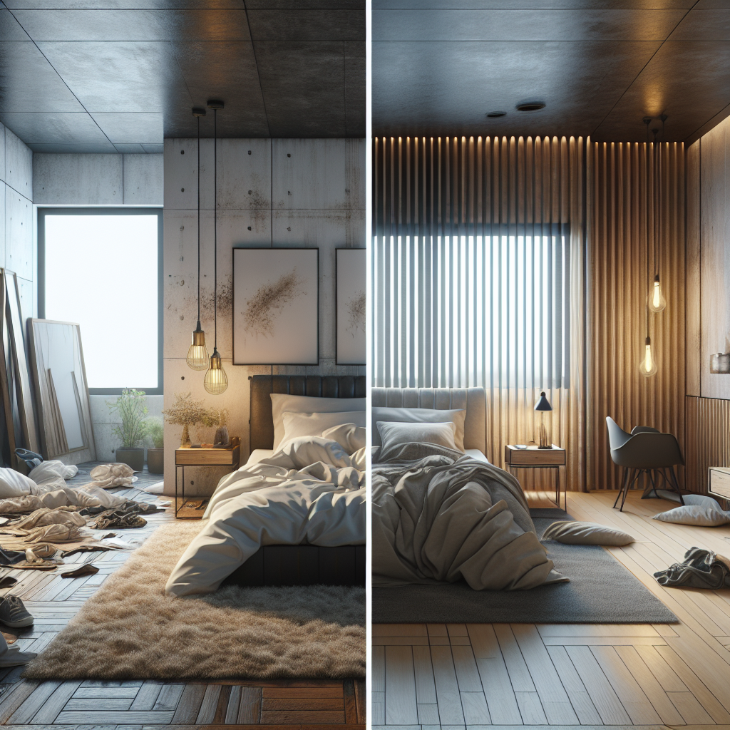 Revamp Your Sanctuary: Inspiring Ideas for a Modern Industrial Bedroom Makeover
