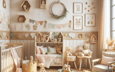 Rustic Nursery Room Makeover