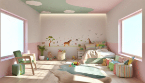 Safari Themed Kids Room Decor