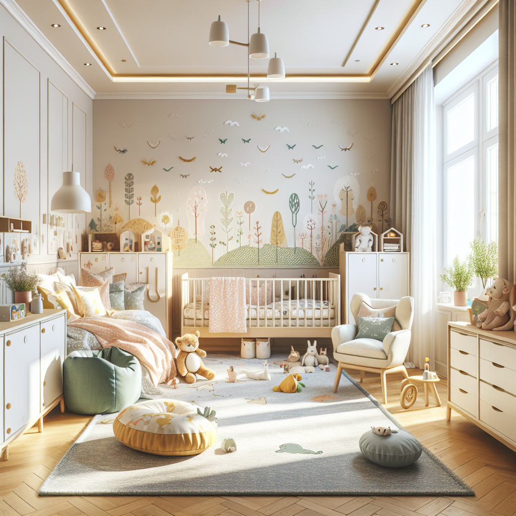 Scandinavian Style Nursery Inspiration