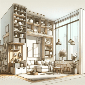 Small Space Solutions With Vertical Storage