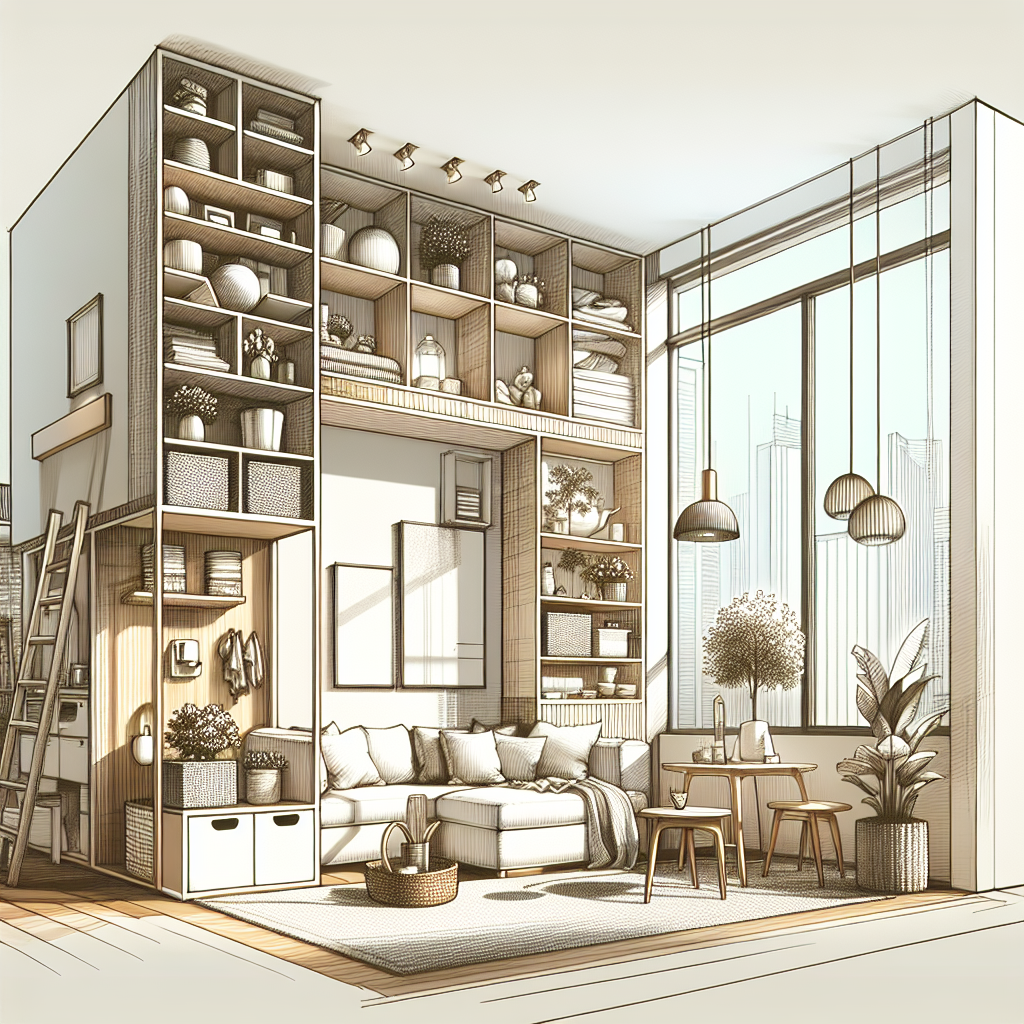 Small Space Solutions With Vertical Storage