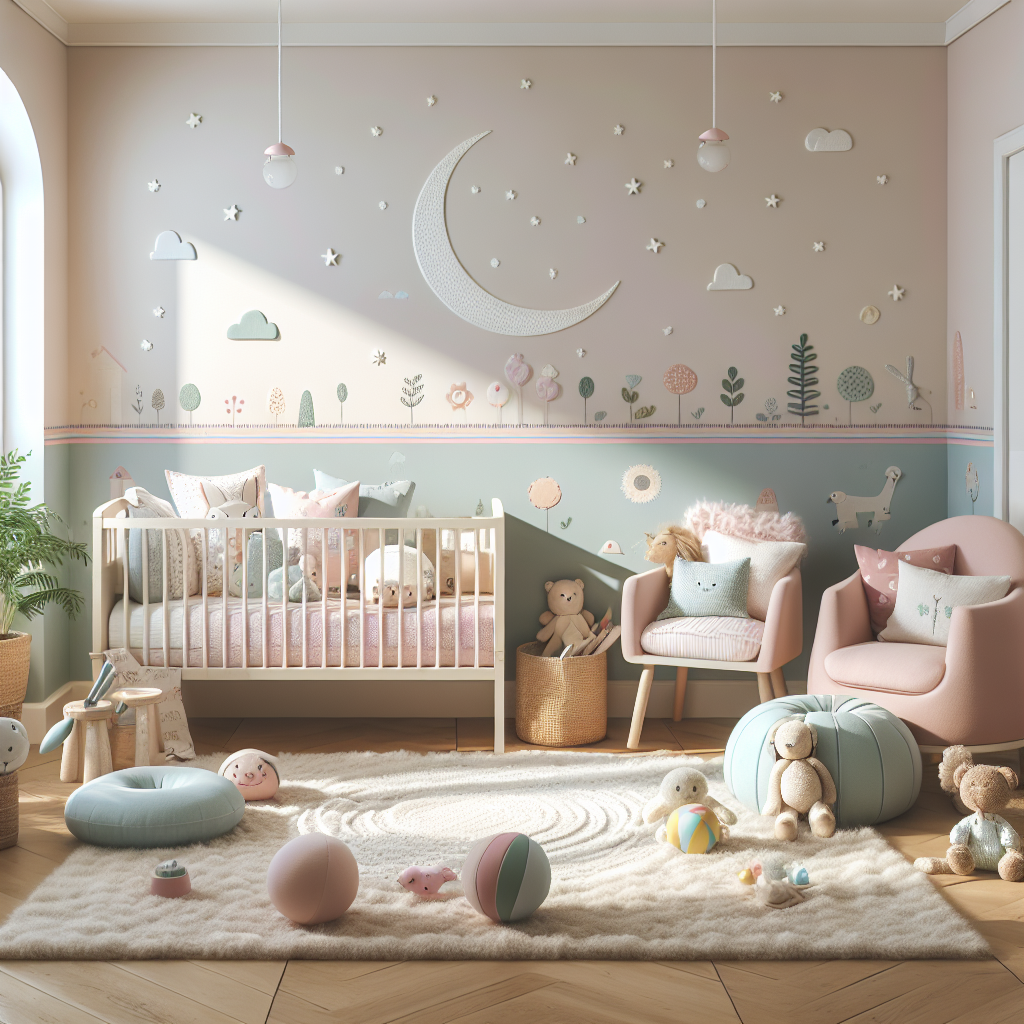 Soft Textures In Nursery Styling