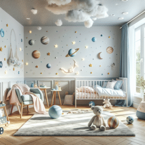 Space Themed Nursery Decor