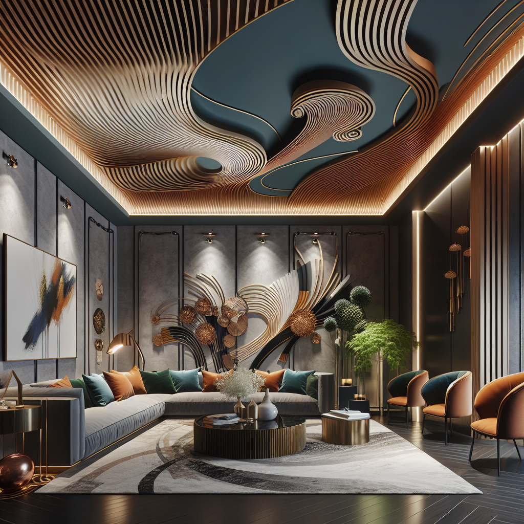 Stretch Ceiling Designs For Bold Interiors