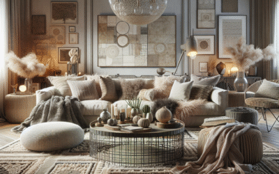 Timeless Charm: Elevate Your Eclectic Living Room with Vintage Accents
