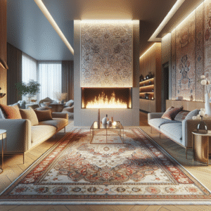 Transform Your Hearth: How Rugs Can Elevate Your Fireplace as the Ultimate Focal Point