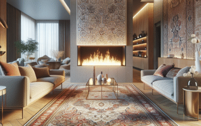 Transform Your Hearth: How Rugs Can Elevate Your Fireplace as the Ultimate Focal Point