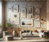 Transform Your Small Space: Inspiring Minimalist Gallery Wall Designs for a Chic Touch