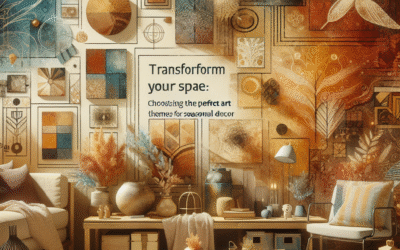 Transform Your Space: Choosing the Perfect Art Themes for Seasonal Decor