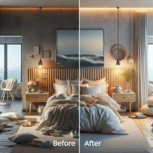Transform Your Space: Dive into Ocean-Inspired Bedroom Makeover Ideas for a Serene Sanctuary