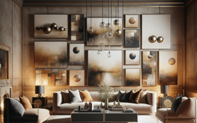 Transform Your Space: How Statement Piece Centered Gallery Walls Elevate Home Aesthetics